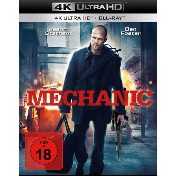 The Mechanic (4K Ultra HD) (+ Blu-ray) (4K Ultra HD) Jason Statham Ben Foster Simon West