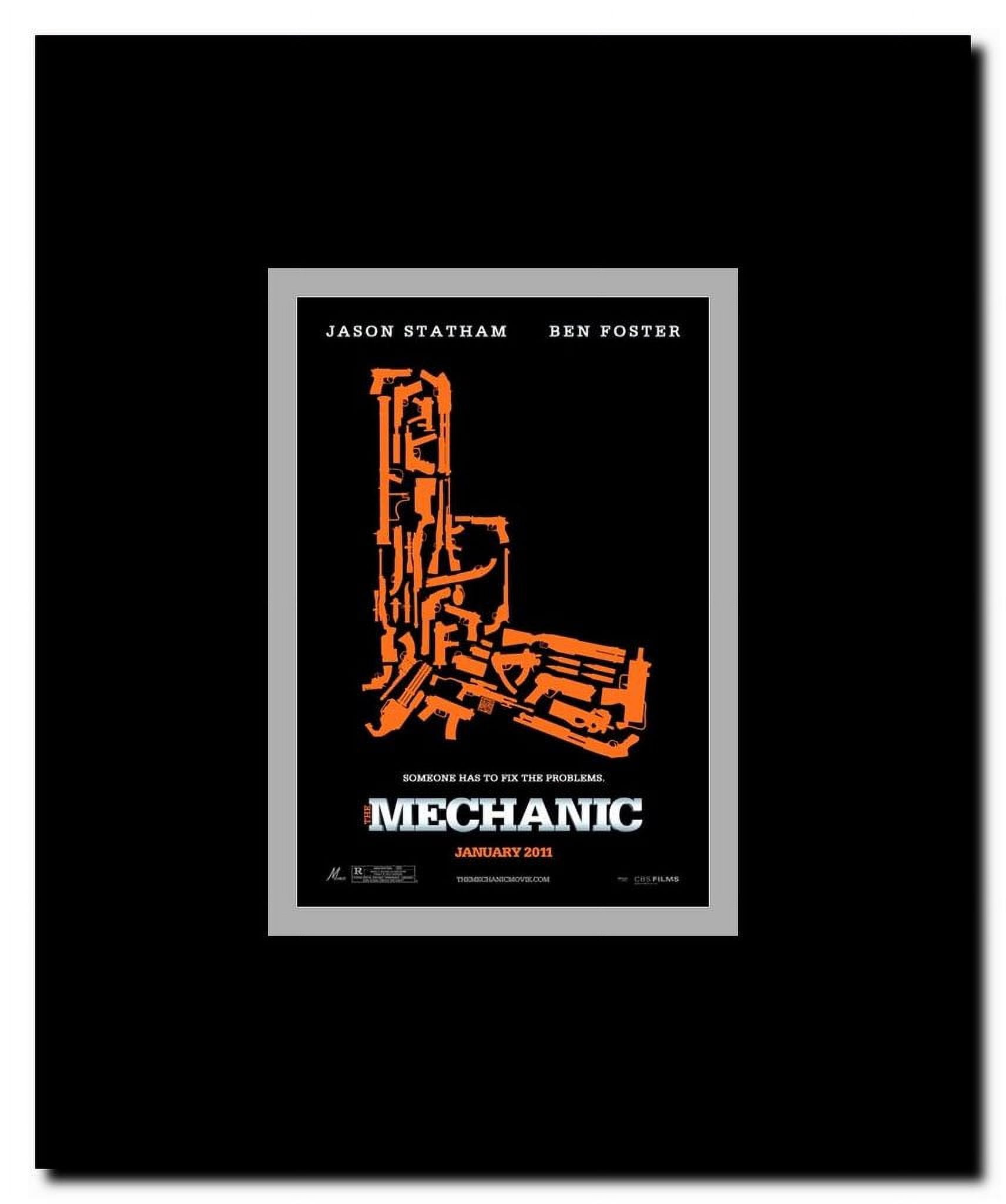 The Mechanic Framed Movie Poster