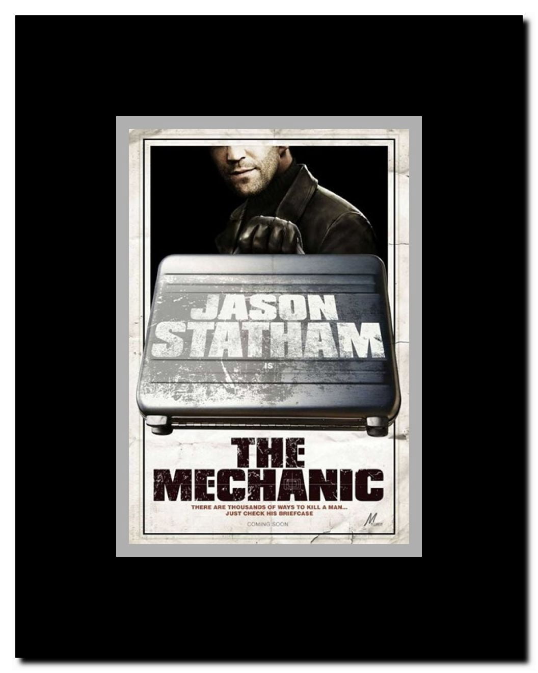 The Mechanic Framed Movie Poster