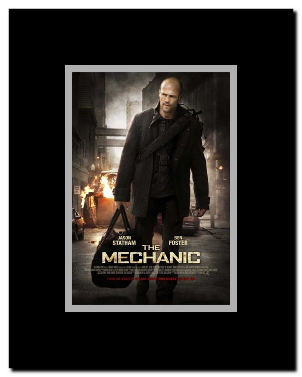 The Mechanic Framed Movie Poster