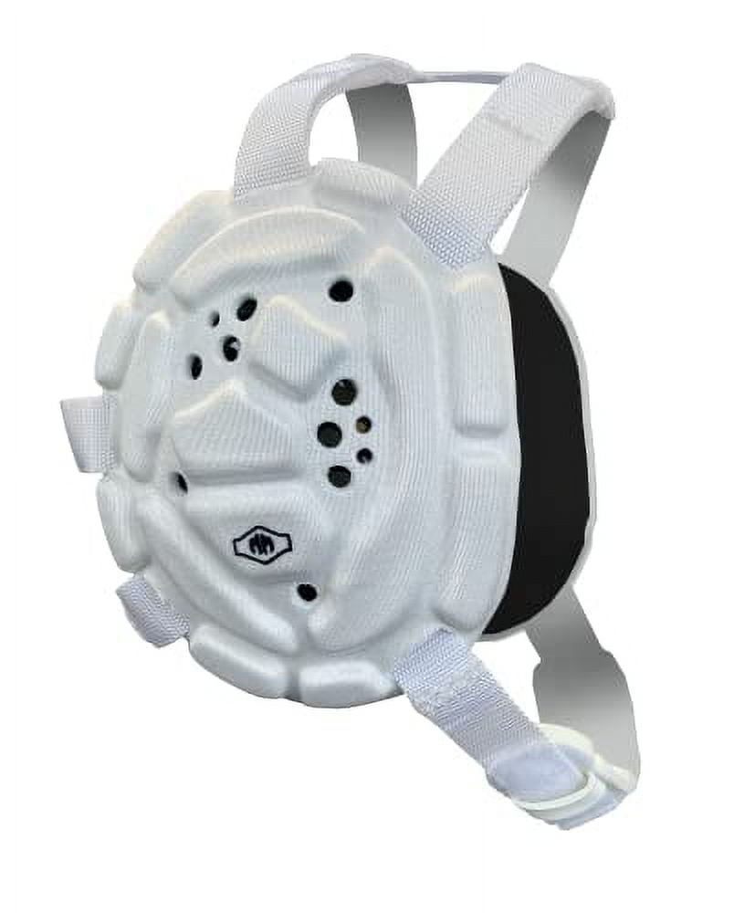 The Medalist Headgear | Matman Wrestling | Adult | BJJ | Grappling (White)