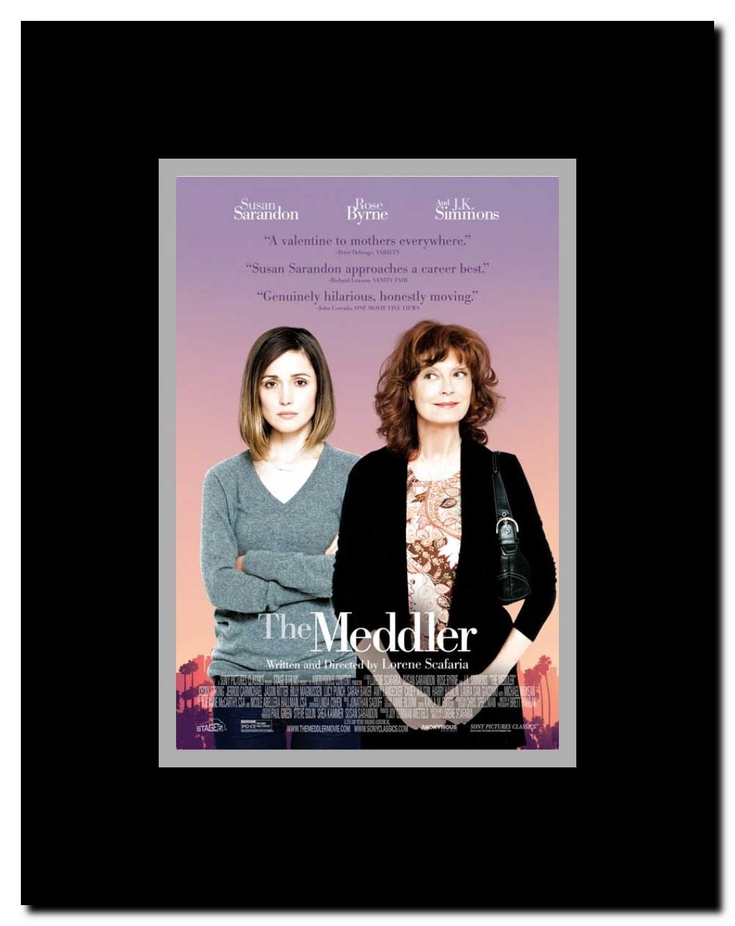 The Meddler Framed Movie Poster