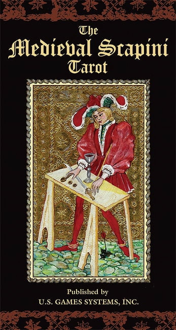 ブックセットは絶版♥The Medieval Scapini Tarot Medieval Scapini Tarot Deck: Scapini, Luigi: 9780880790314