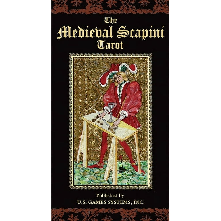 The Medieval Scapini Tarot Deck, (Hardcover) - Walmart.com