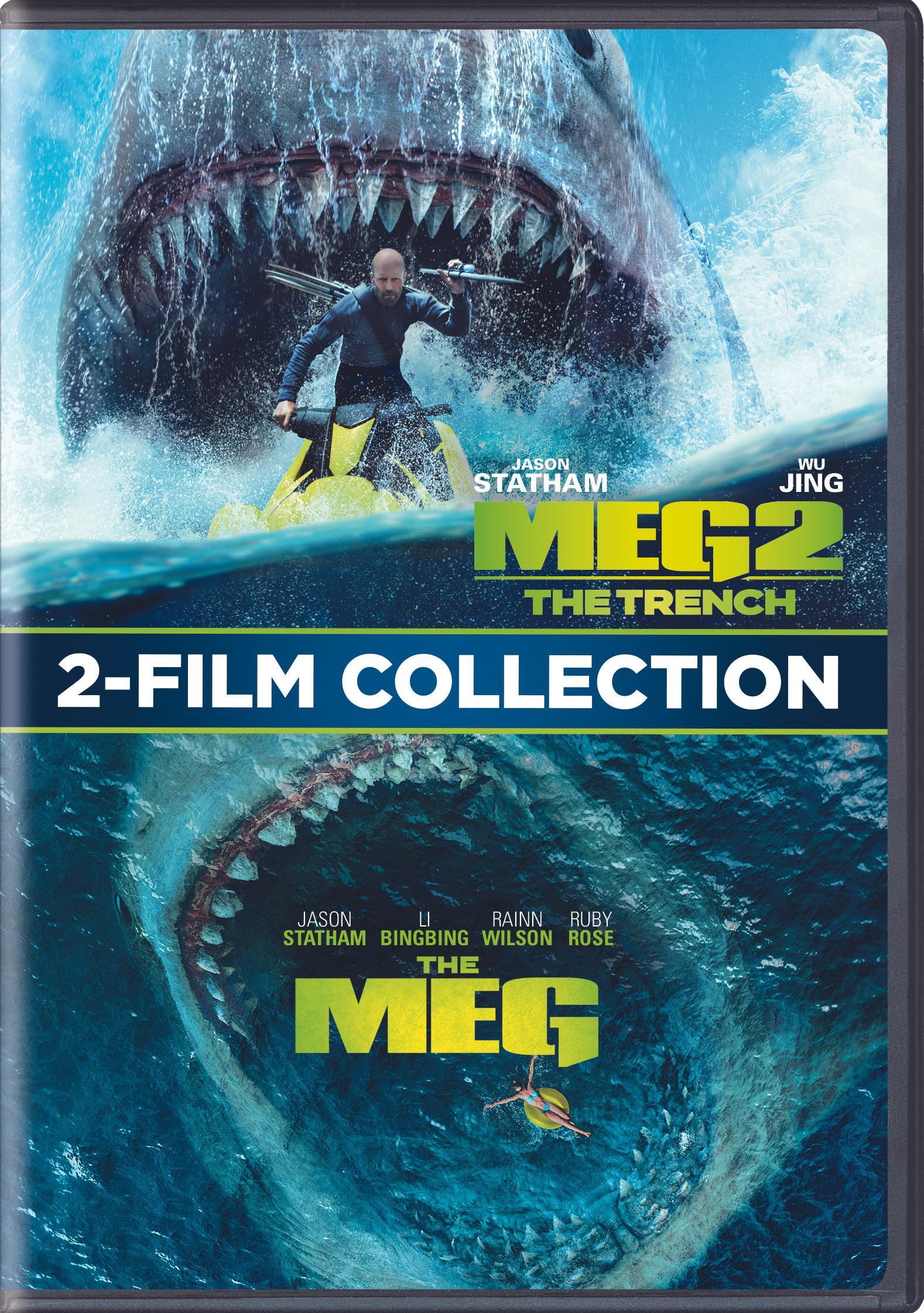 PRE-ORDER] The Meg 2: The Trench (Blu-ray + DVD + Digital SteelBook)  Wal-Mart US EXCLUSIVE (Link in comments) : r/Steelbooks