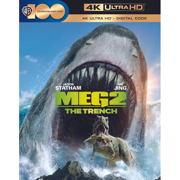 Meg★✨2点☆ The Meg 2: The Trench - 4K Ultra HD + Digital Copy, Action