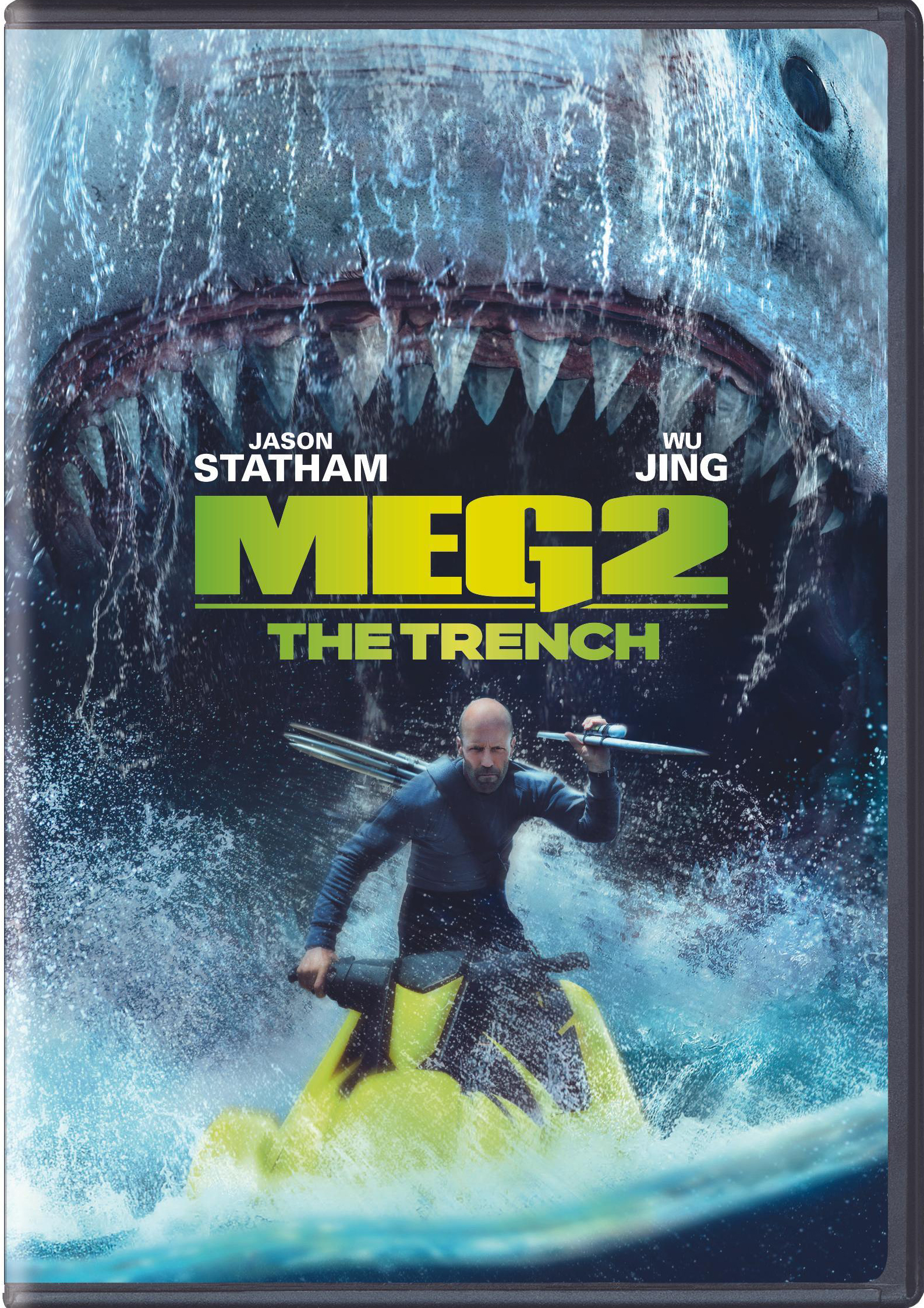 The Meg 2 The Trench DVD Walmart