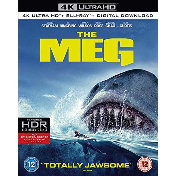 The Meg (4K Ultra HD) Page Kennedy Masi Oka Robert Taylor Jessica McNamee Ruby Rose Li Bingbing