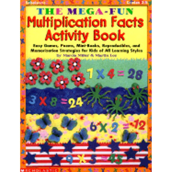 Pre-Owned The Mega-Fun Multiplication Facts Activity Book (Grades 2-5) (Paperback) 0590373501 9780590373500