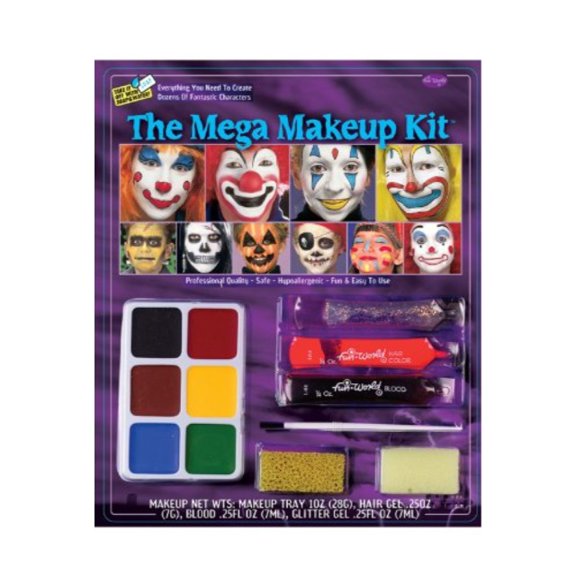 fun world halloween mega make up kit