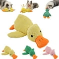 The Mellow Dog Calming Duck, Zentric QuackQuack Duck Dog Toy, Quacking