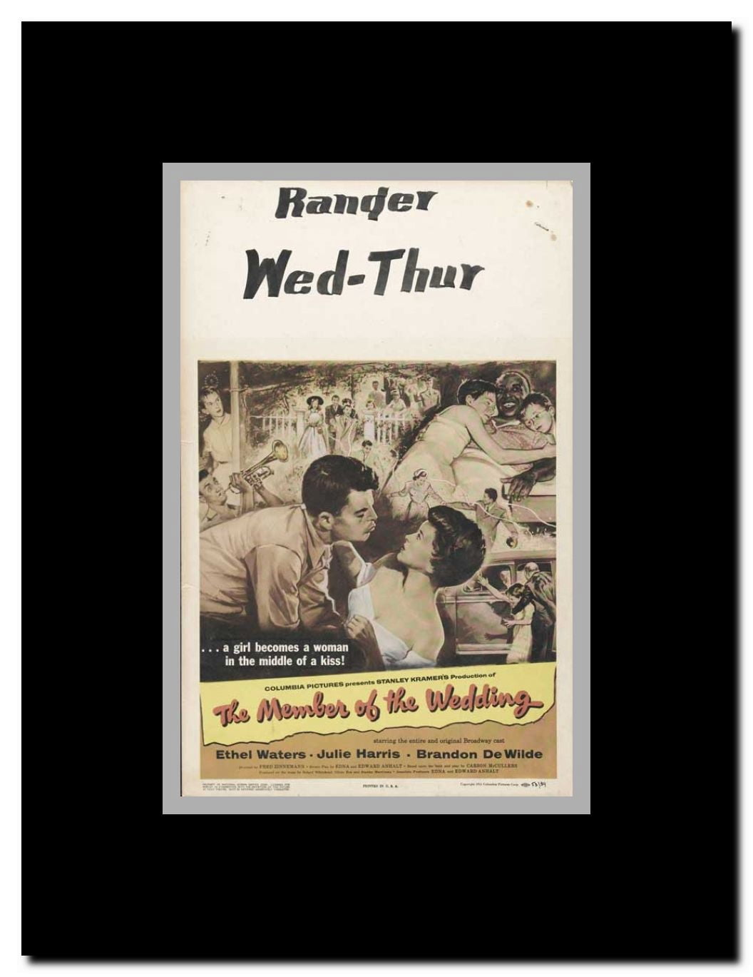 The Member of the Wedding Framed Movie Poster