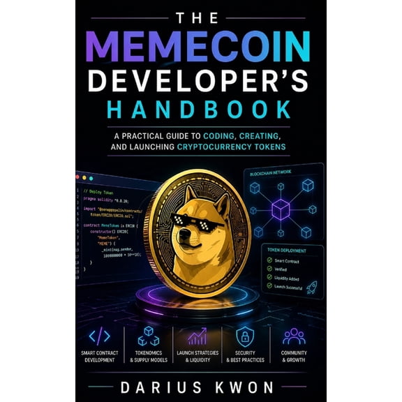 The Memecoin Developer's Handbook: A Practical Guide to Coding, Creating, and Launching Cryptocurrency Tokens, (Paperback)