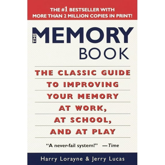 The Memory Book: The Classic Guide to Improving Your Memory at Work, at School, and at Play, (Paperback)
