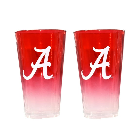 The Memory Company Alabama Crimson Tide Two-Pack 16oz. Ombre Pint Glass Set