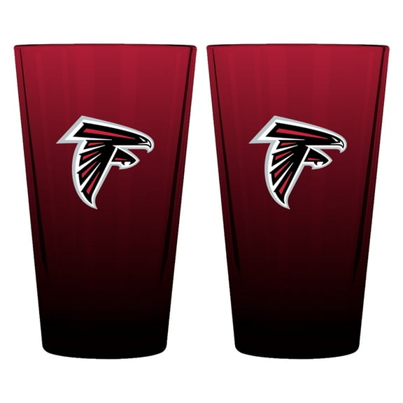The Memory Company Atlanta Falcons Two-Pack 16oz. Ombre Pint Glass Set