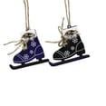 thumbnail image 1 of The Memory Company Baltimore Ravens Two-Pack Ice Skate Ornament Set, 1 of 1