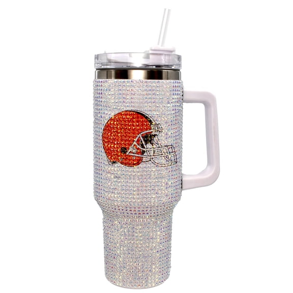The Memory Company Cleveland Browns 40oz. Bling Colossal Tumbler
