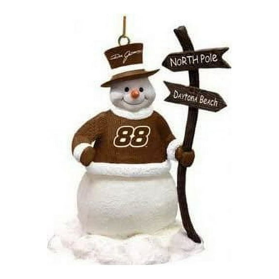 The Memory Company Dale Jarret #88 UPS Racing Snowman Ornament