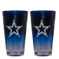 thumbnail image 1 of The Memory Company Dallas Cowboys Two-Pack 16oz. Ombre Pint Glass Set, 1 of 1