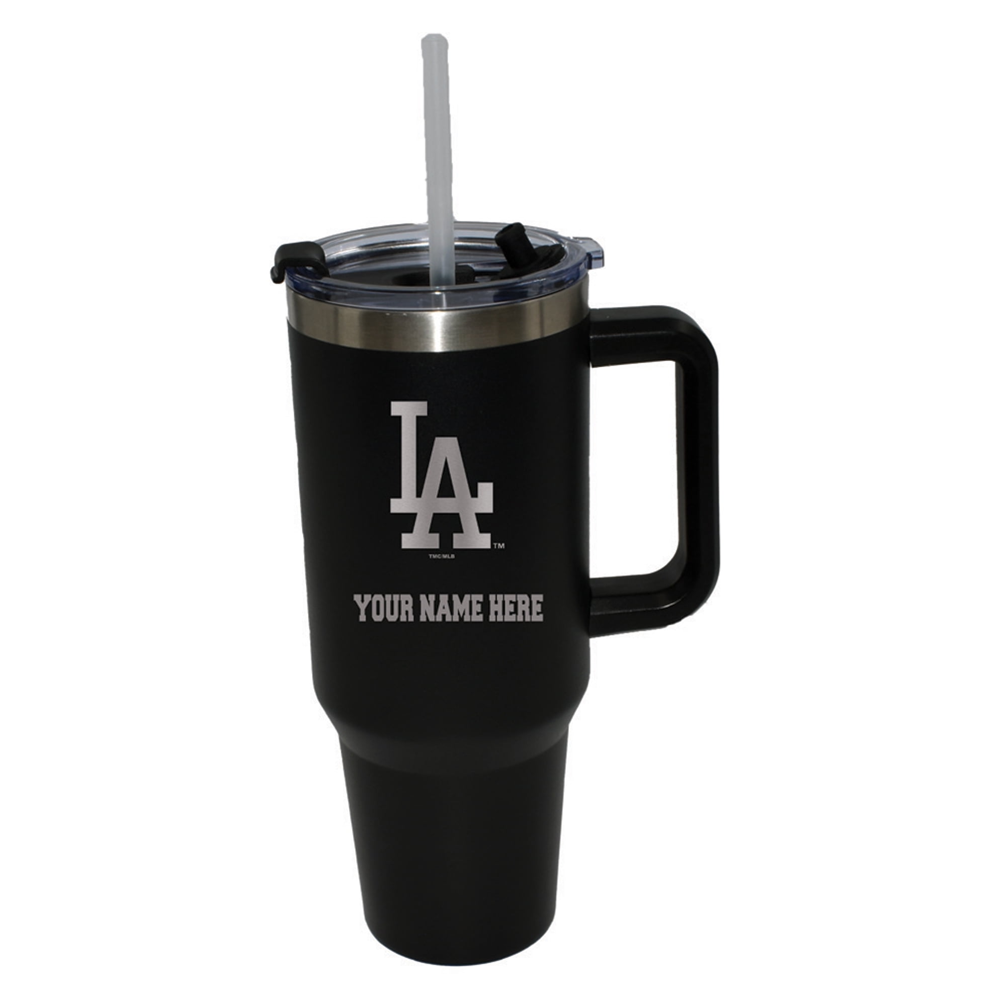 The Memory Company Los Angeles Dodgers Personalized Black 40oz