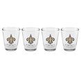 thumbnail image 1 of The Memory Company New Orleans Saints 4-Pack 2oz. Shot Glass Set, 1 of 2