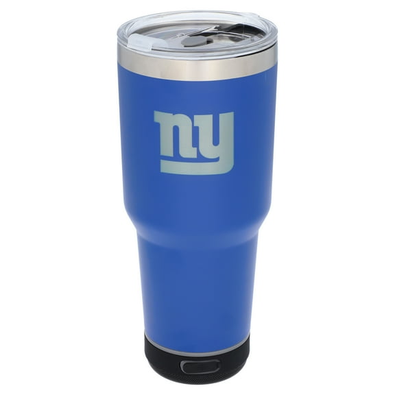The Memory Company New York Giants 30oz. Stainless Steel LED Bluetooth Tumbler