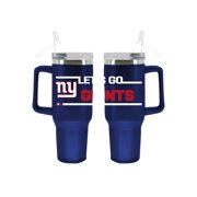 The Memory Company New York Giants 40oz. Stainless Steel Team Color Tumbler with Flip Straw