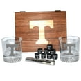 thumbnail image 1 of The Memory Company Tennessee Volunteers 2-Pack Rocks Glass Box Set with Stone Cubes, 1 of 1