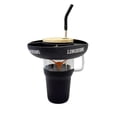 thumbnail image 1 of The Memory Company Texas Longhorns 40oz. Glass Tumbler with Silicone Snack Tray, 1 of 4