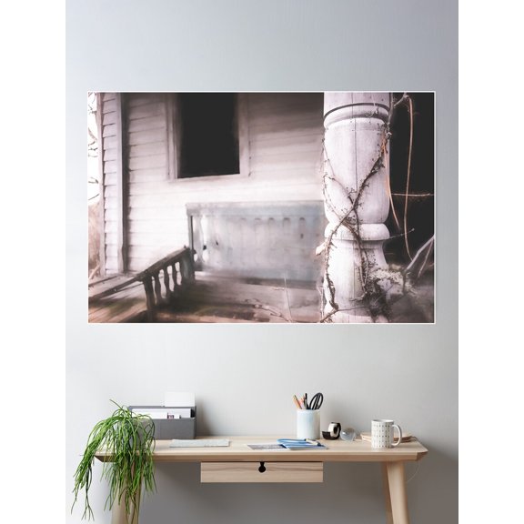 The Memory Fades Poster Wall Art, Modern Wall Decor For Living Room Bedroom, 12x18 UNFRAMED
