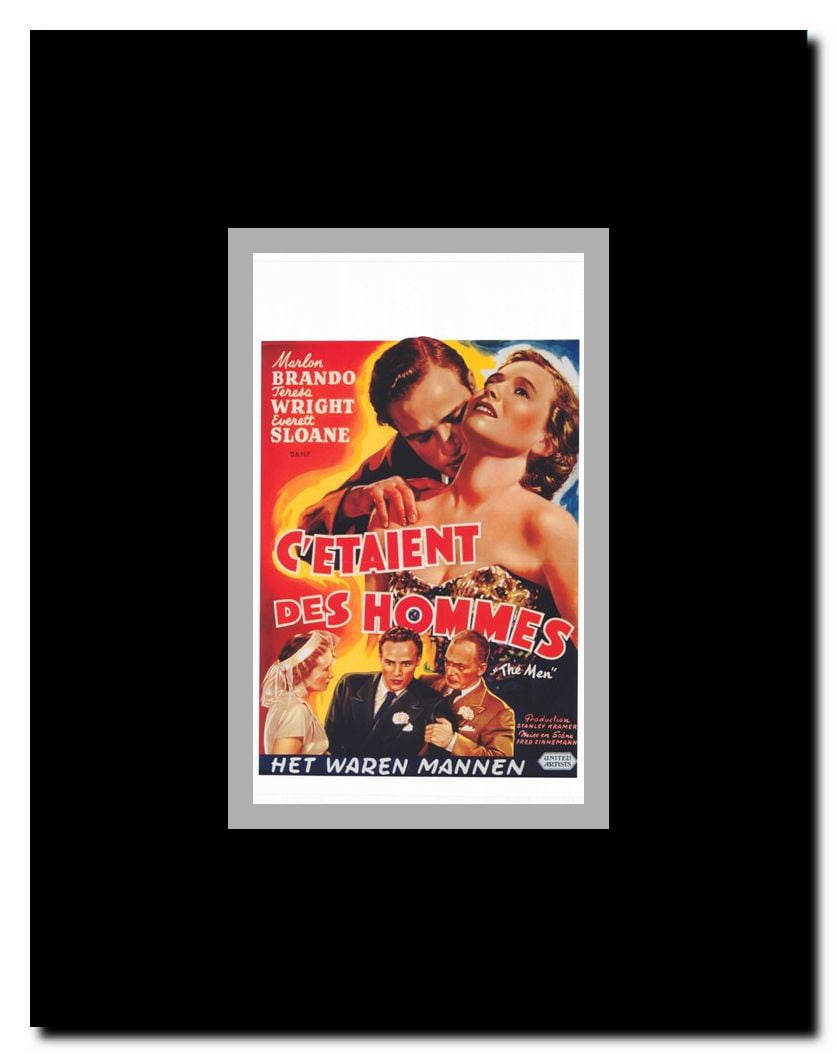 The Men Framed Movie Poster