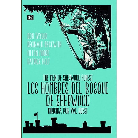 The Men of Sherwood Forest [ NON-USA FORMAT, PAL, Reg.0 Import - Spain ]