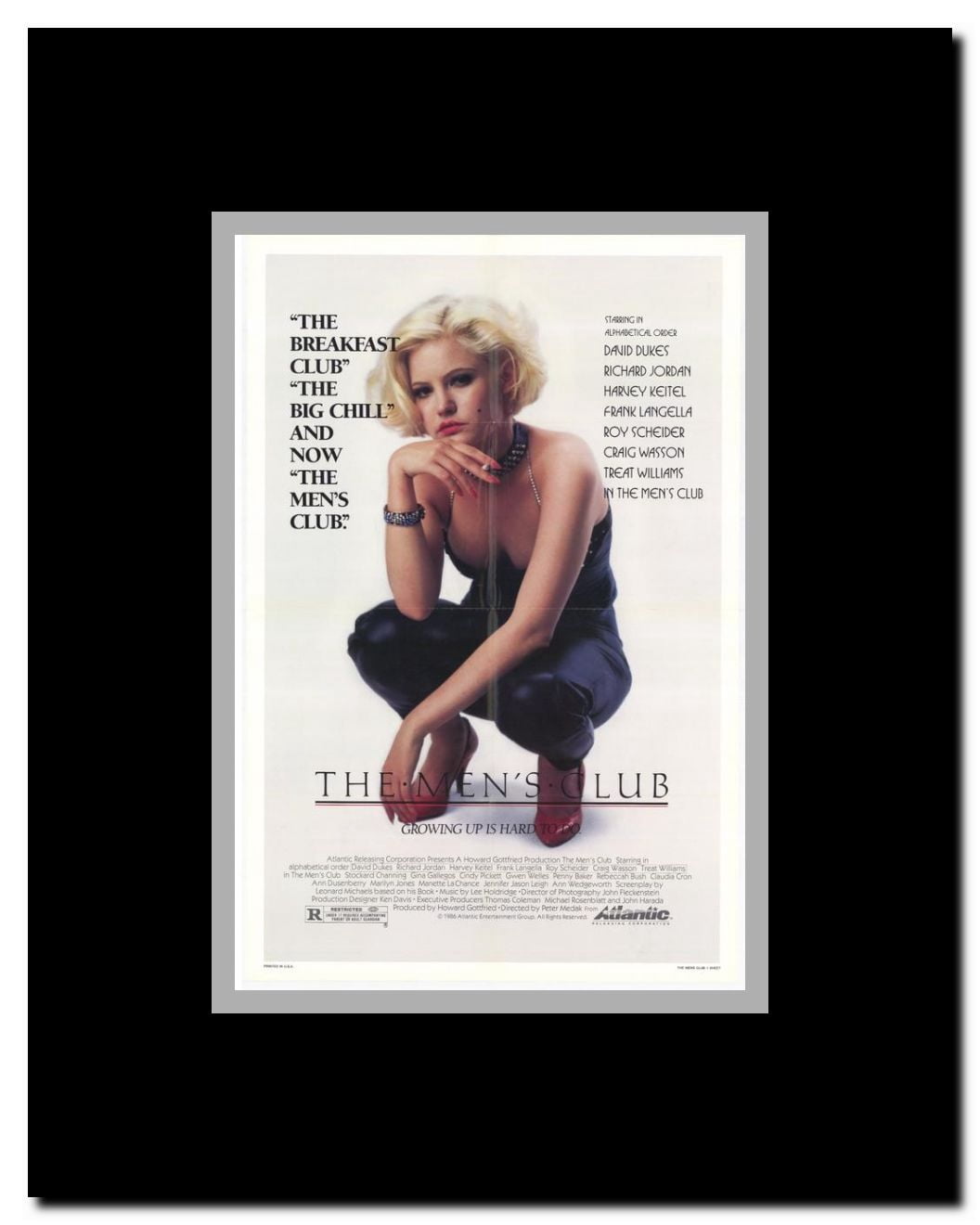The Men's Club Framed Movie Poster