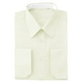 thumbnail image 1 of The Men's Shirts Italy Premium Long Sleeve French Convertible Cuff Solid Dress Shirt, 1 of 2