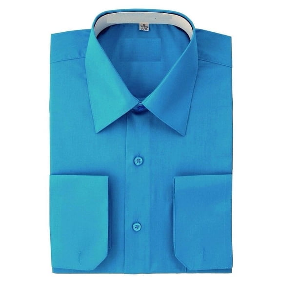 The Men's Shirts Regular Fit Solid Colors Dress Shirts