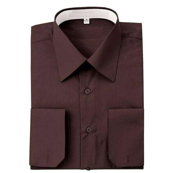 The Men's Shirts Regular Fit Solid Colors Dress Shirts