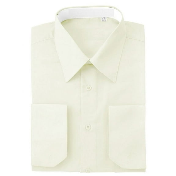 The Men's Shirts Regular Fit Solid Colors Dress Shirts