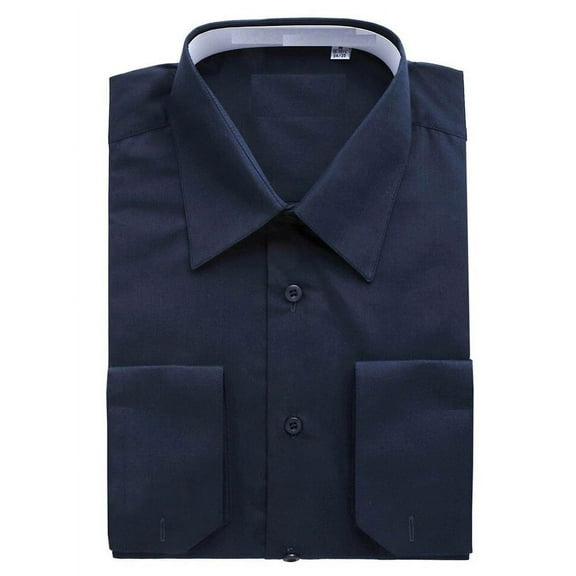 The Men's Shirts Regular Fit Solid Colors Dress Shirts