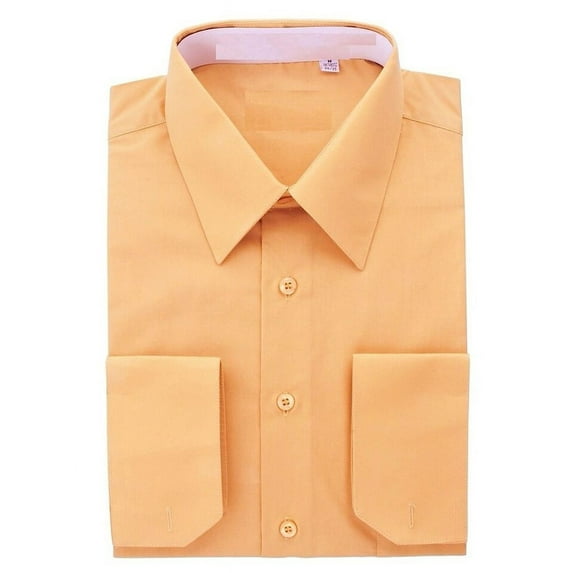 The Men's Shirts Regular Fit Solid Colors Dress Shirts