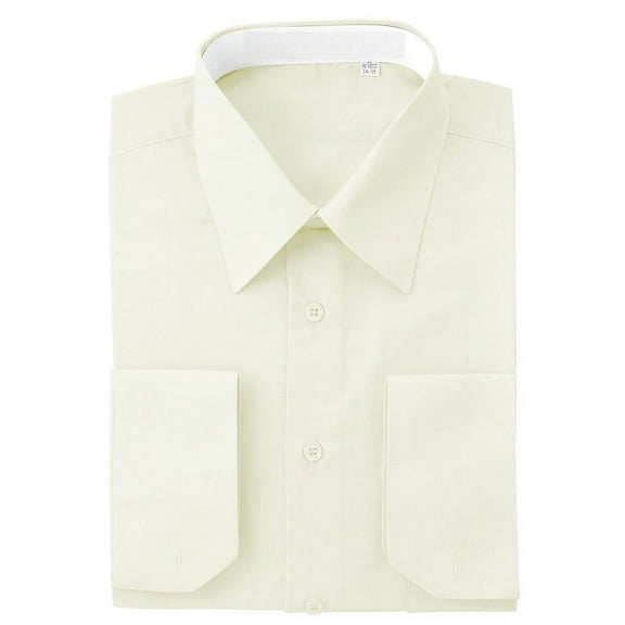 The Men's Shirts Regular Fit Solid Colors Dress Shirts