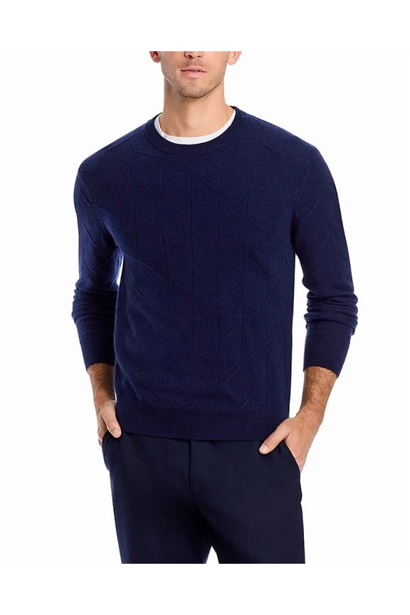 Mens Regular fit Crewneck Sweater Medium Blue