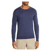 The Men's Store Bloomingdale's Cotton Cashmere Blend Sweater Bluestone XL