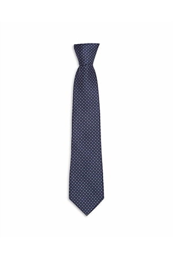 Dots Neat Silk Classic Tie Blue Necktie