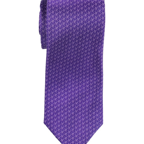 The Men's Store Mens Floral Self-tied Necktie, Purple, One Size