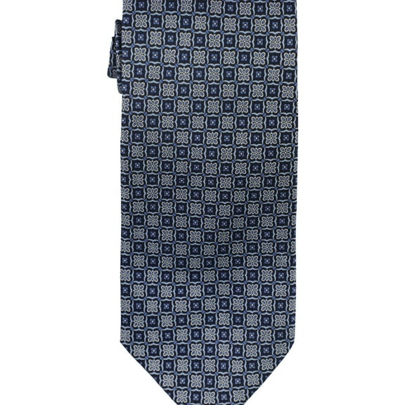 The Men's Store Mens Florette Self-tied Necktie, Blue, One Size