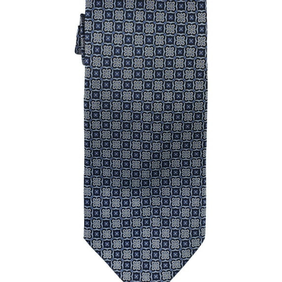 The Men's Store Mens Florette Self-tied Necktie, Blue, One Size