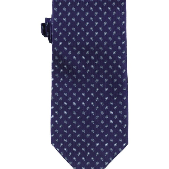 The Men's Store Mens Mini Flower Self-tied Necktie, Purple, One Size