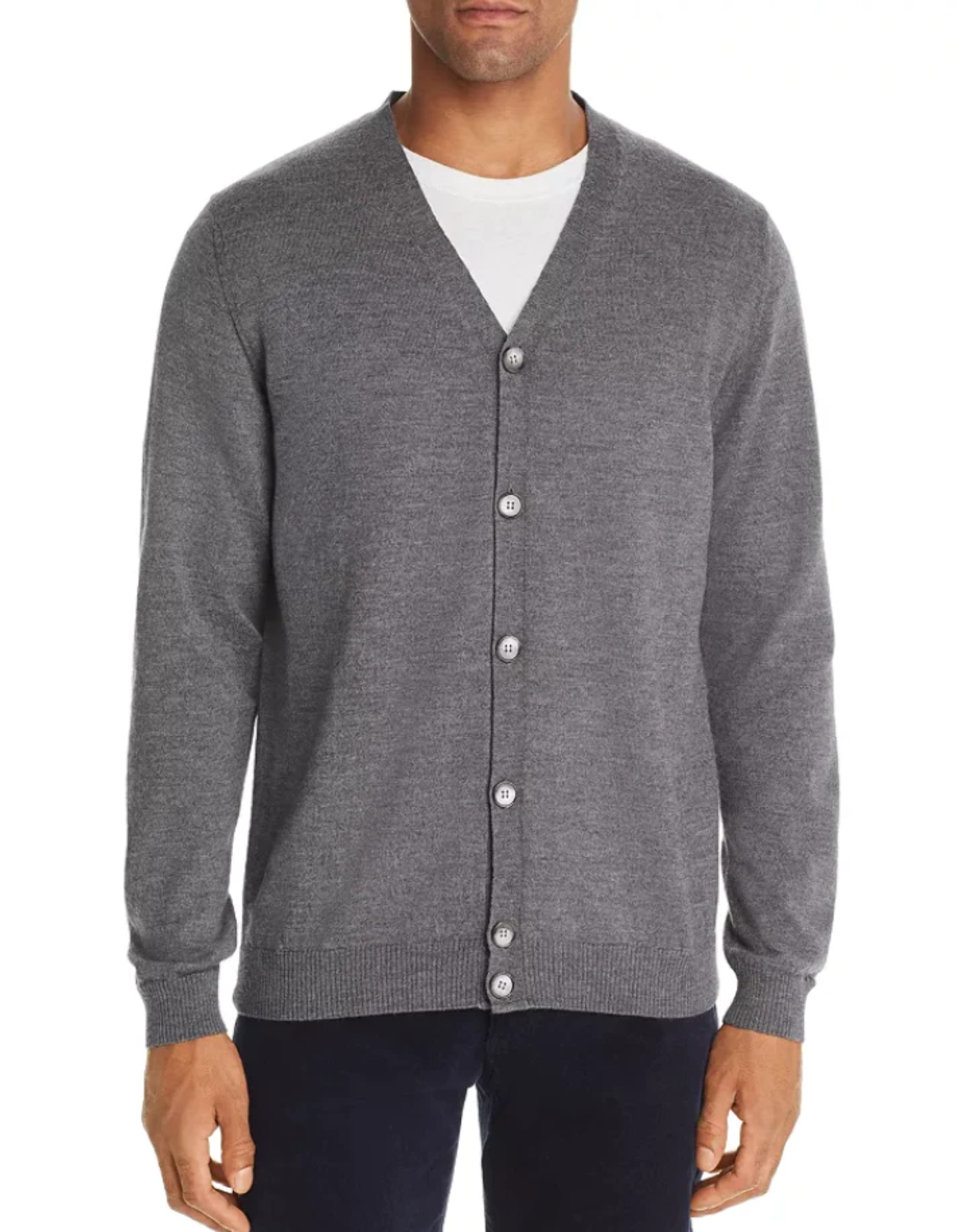 The Men's Store Merino Wool Cardigan