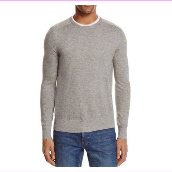 The Men's Store at Bloomingdale's Cotton Linen Space Dyed Sweater, Size XL, $98